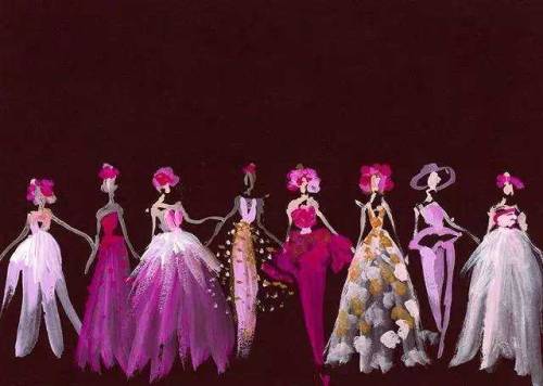 “Row of dancers” illustration by Katie Rodgers 