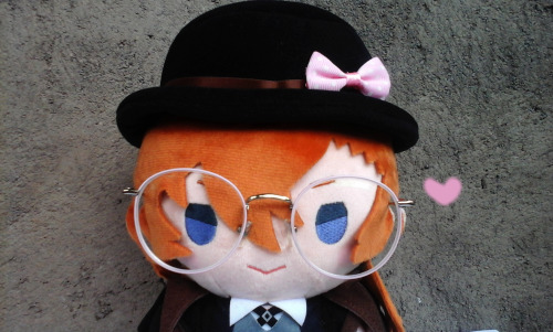 some of my newest collection of nuigurumi chuuya, he’s so adorable /////ps. if anyone want to know w