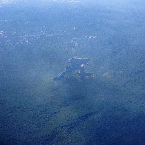 View from above #sky #airplanescene #aerial #water