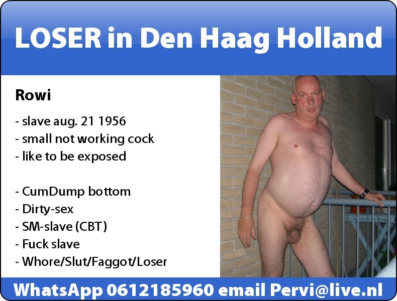 pervigay-in-holland:  I am scatboy i want to become public no-limits whore in Holland.