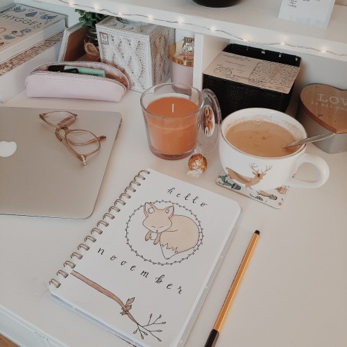 autumndesk:9:53am ; 19 nov 2020still so happy with how my little fox turned out :)i also received my