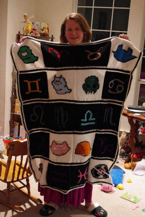 Homestuck afghan.