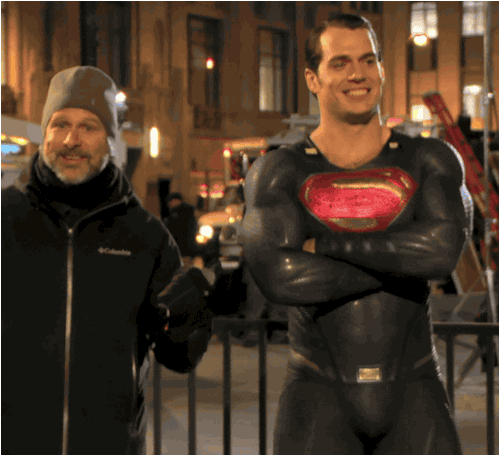 heroperil: Batman v Superman (2016) - Behind the Scenes Part 3 of 7Henry Cavill on set from the BvS 