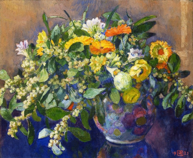 lonequixote:
“ Theo van Rysselberghe
Vase of Flowers
”