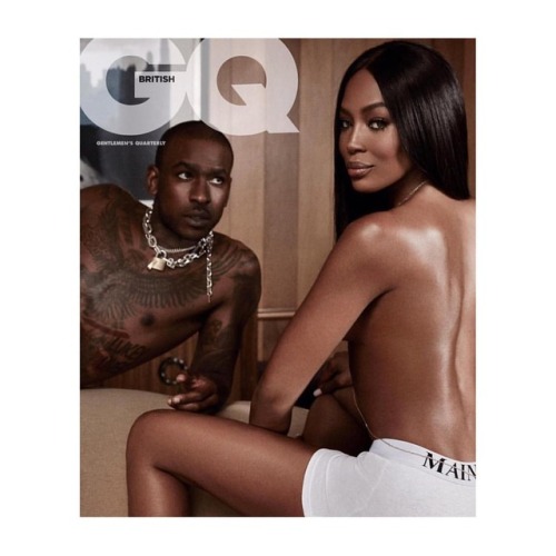 Hot damn @britishgq this chocolate is EVERYTHING @iamnaomicampbell & @skeptagram ♥️ . . . #beaut