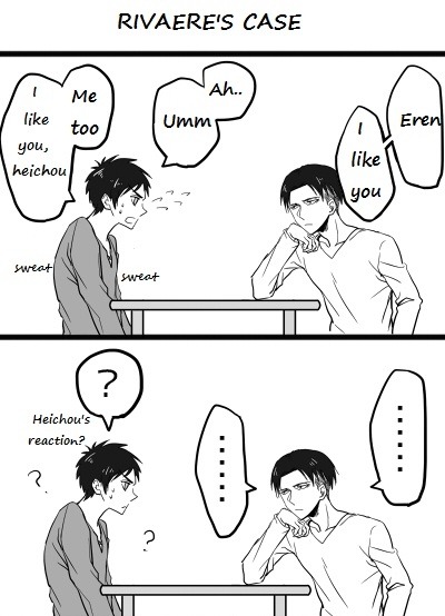 monochromefujoshi:  Title: 好きと言って照れたら負け Artist: 佑生一鷹 Translator: Chromie Jean and Marco are too prechuz I simply can’t anymore ;A; 