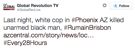 thepeoplesrecord:  socialjusticekoolaid:   Unarmed black man killed by white Phoenix