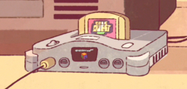 Porn photo bizarreskullkid:  STEVEN UNIVERSE HAS A GAMECUBE!?