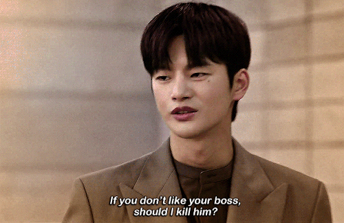 Myul Mang Kim Sa-ram + Trying To Be A Decent Human Being (luckily, His Longer-human Wife Is Helping Him)