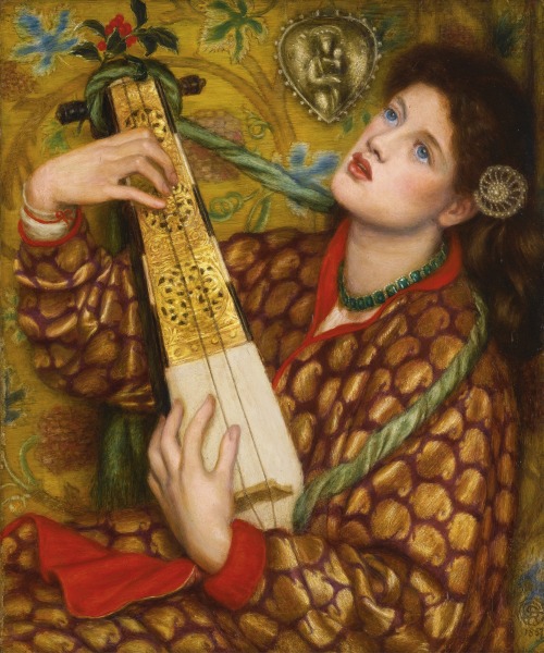 A Christmas Carol by Dante Gabriel Rossetti, 1867.