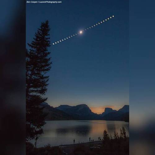 A Total Solar Eclipse over Wyoming #nasa #apod #totalsolareclipse #solareclipse #solar #eclipse #sun #star #moon #satellite #earth #planet #solarsystem #universe #greenriverlake #wyoming #usa #space #science #astronomy