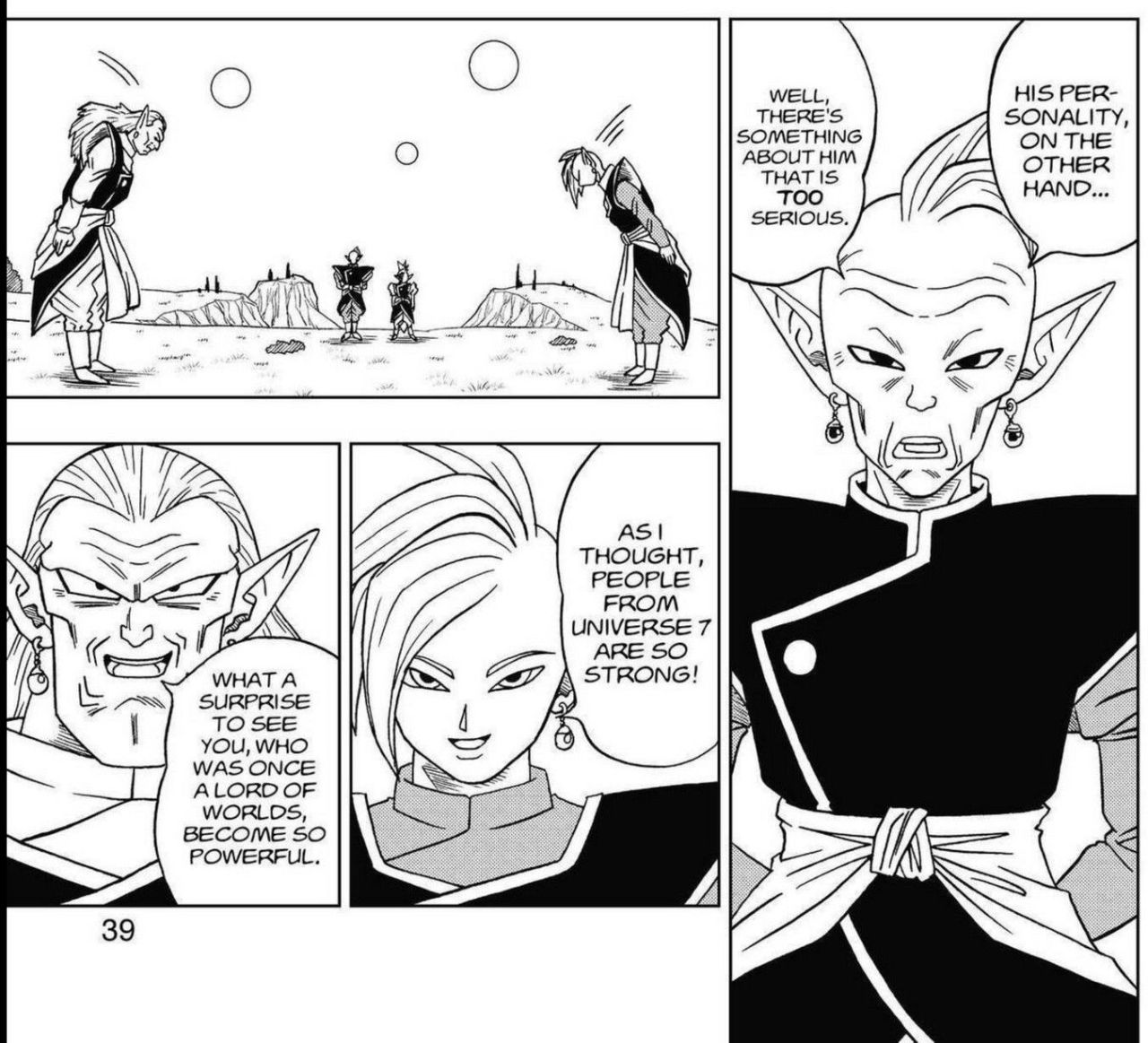 Dragon ball super zamasu manga