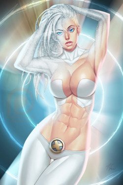 ryu62:  PATREON - Emma Frost TransformationJust a little something extra I thought would be fun :)