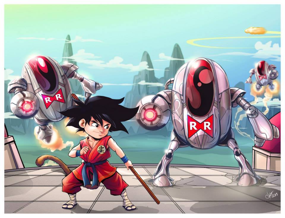 xombiedirge:  Dragon Ball Z by Omar Valdivar &amp; Hedwin Zaldivar 