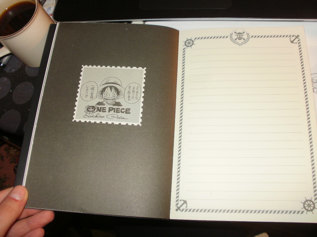 luffys-hat:  I have no idea what I’m gonna do with this notebook, but it’s hella