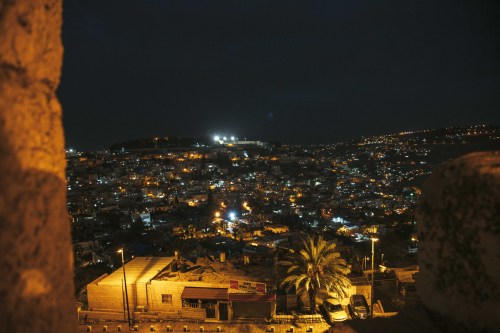 gypsyone:  Jerusalem at night