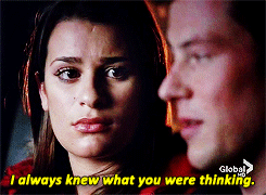 sowrise:Reasons to ship Finchel → He knows her.