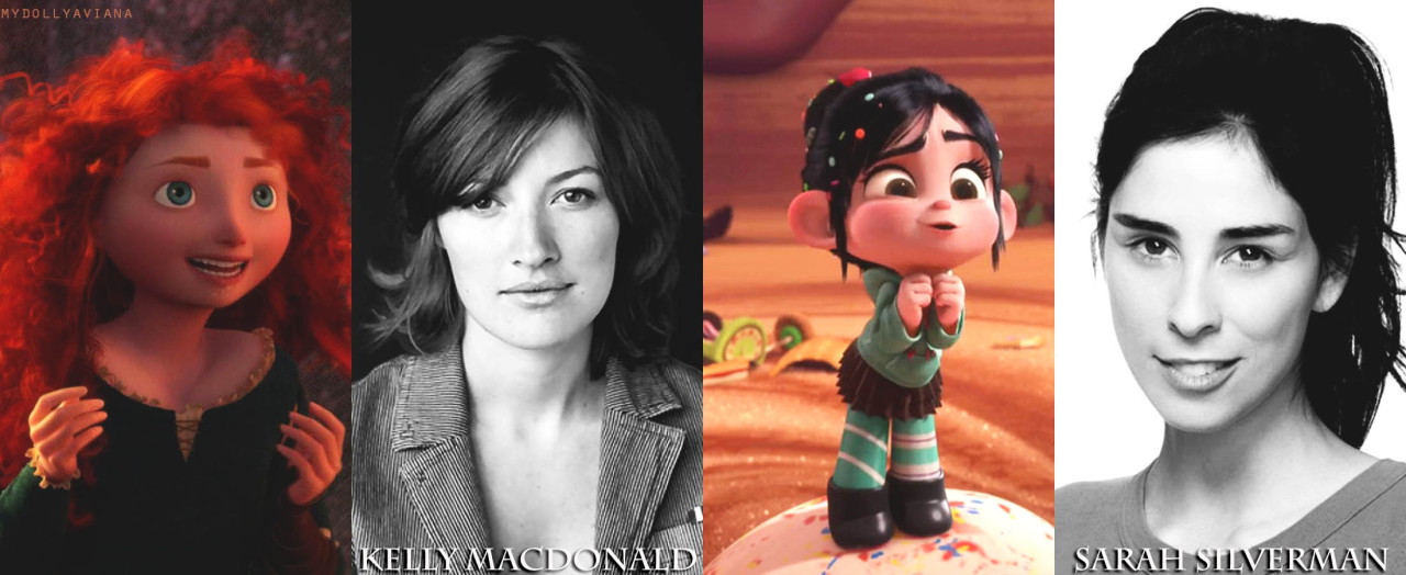 mydollyaviana:  Disney heroines &amp; their voice actresses (singing voices &amp;
