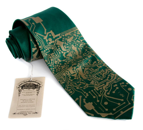 sosuperawesome:Hand-printed ties by Cyberoptix on Etsy• So Super Awesome is also on Facebook, Twitte