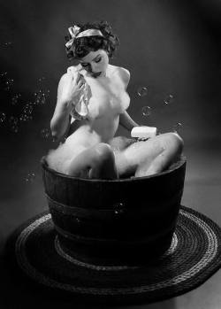 beforethecolon:  Suds and soap.From alt.binaries.pictures.erotica.vintage.