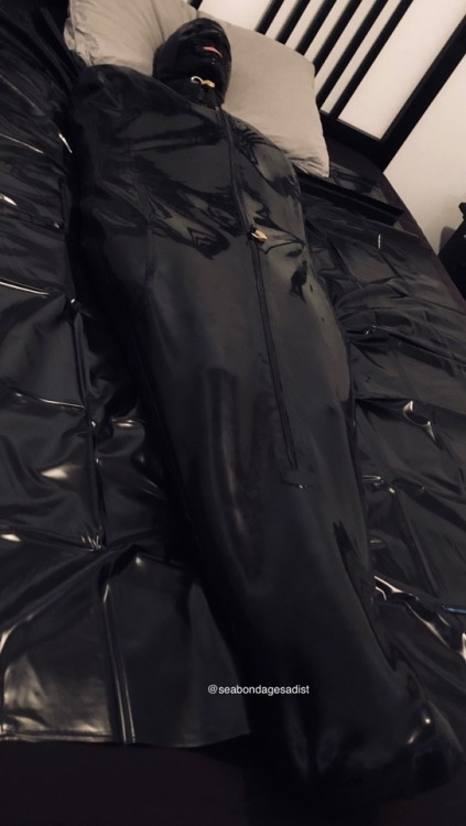 For Science! @tumblgear and I did an experiment to see if four layers of bondage was enough. I would