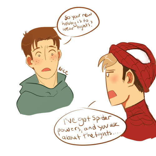 bimmykimmy:  jeanmarco spider-man au needs to be more of a THINGG 