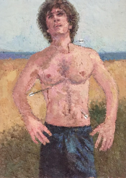 ydrorh:  Sebastian, 2016, Oil on canvas,