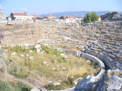 Roman theater at Nicaea (Turkey)Cassius Dio was born in Nicaea. Since the theater was contructed dur