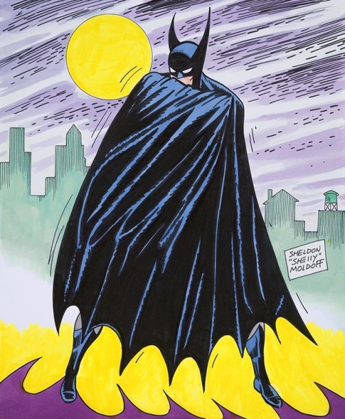 cantstopthinkingcomics:Batman by Sheldon Moldoff