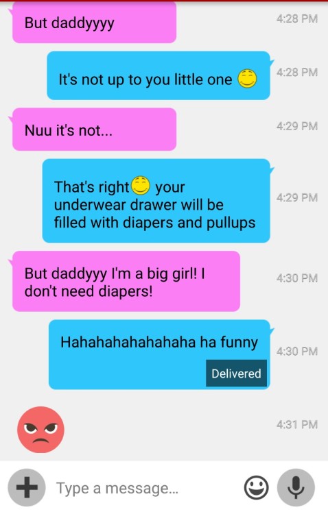 XXX Planning for her 110 days in diapers. She photo