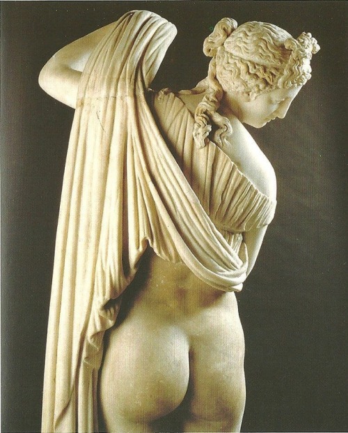 romebyzantium:Statue of Aphrodite Kallipygos, marble, 1st or 2nd century BC. Roman copy after a Gree