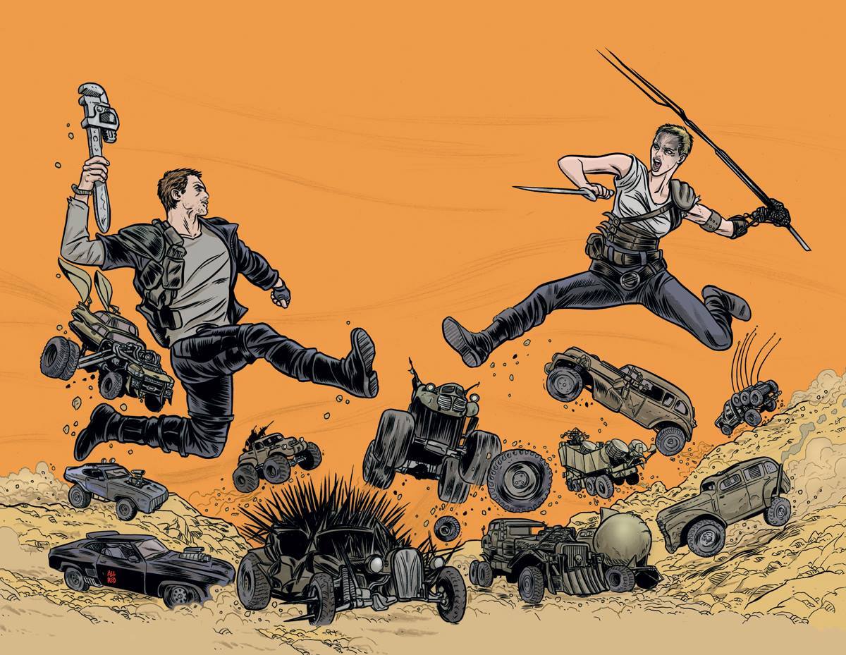 fanta-z:  Mad Max: Fury Road by Mike and Laura Allred, Christian Ward, Marguerite
