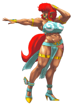 thesomethingmancer:Gerudo Link commission