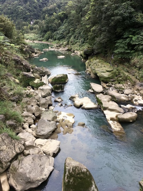 Dahua Potholes along the Keelung River in Taiwan