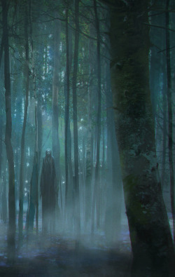 fantasyartwatch:  Alone in the Forest by Viktor Titov