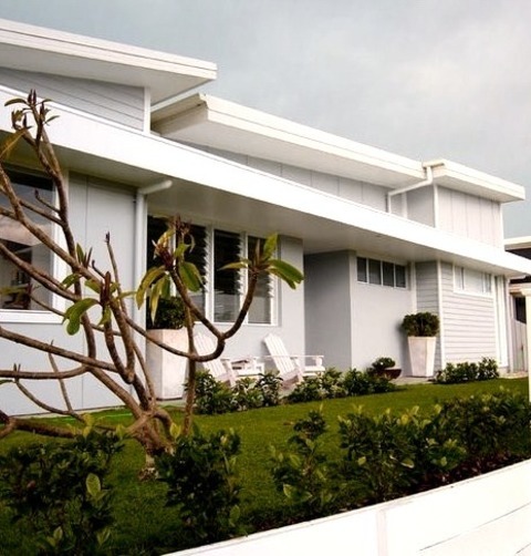 Gold Coast - Tweed Concrete Pavers Front YardInspiration For A Medium-sized, Fully-shaded Front Yard