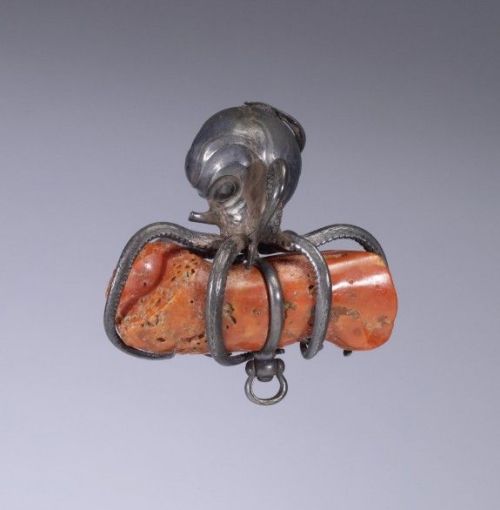 virtual-artifacts: Octopus Grasping a Piece of Coral Japanese, 18th-19th century (Edo; Meiji). The W