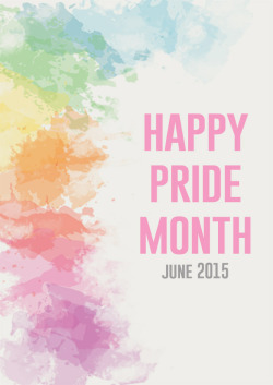 callmebisexual:  June 2015, pride month.