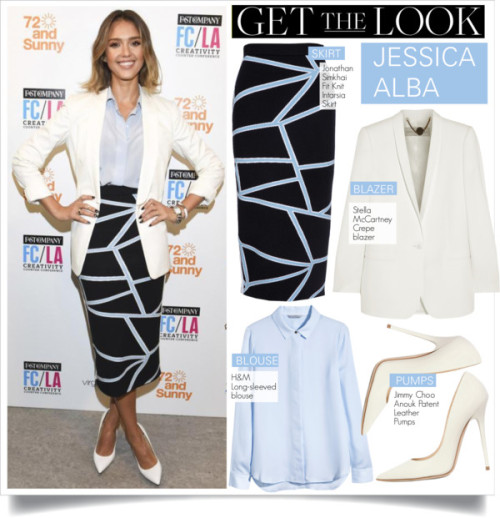 Get The Look-Jessica Alba By Kusja Featuring Jimmy Choo Shoes Liked On Polyvore