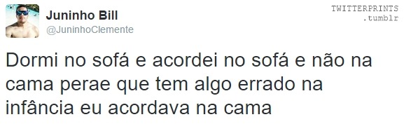 twitterprints:    Prints de tweets - Especial infância