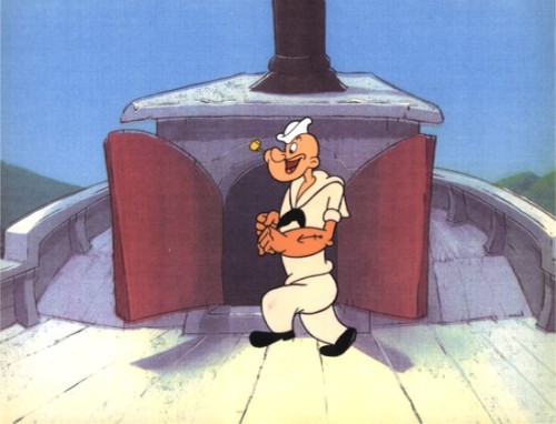 talesfromweirdland:Popeye throughout the years, from his very first appearance (in E.C. Segar’s Thim