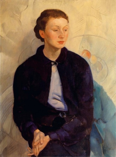 parisjohanna:António SoaresRetrato da irmã do artista  1936 