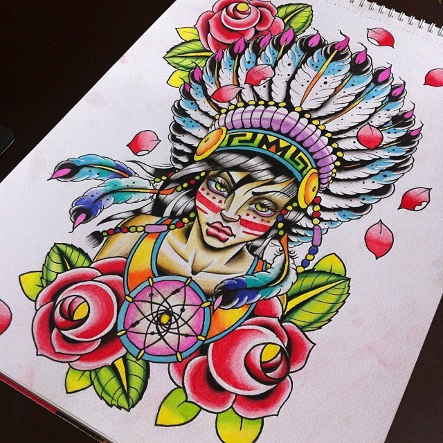 Native american tattoodesigns designs native american tattoo HD  wallpaper  Peakpx