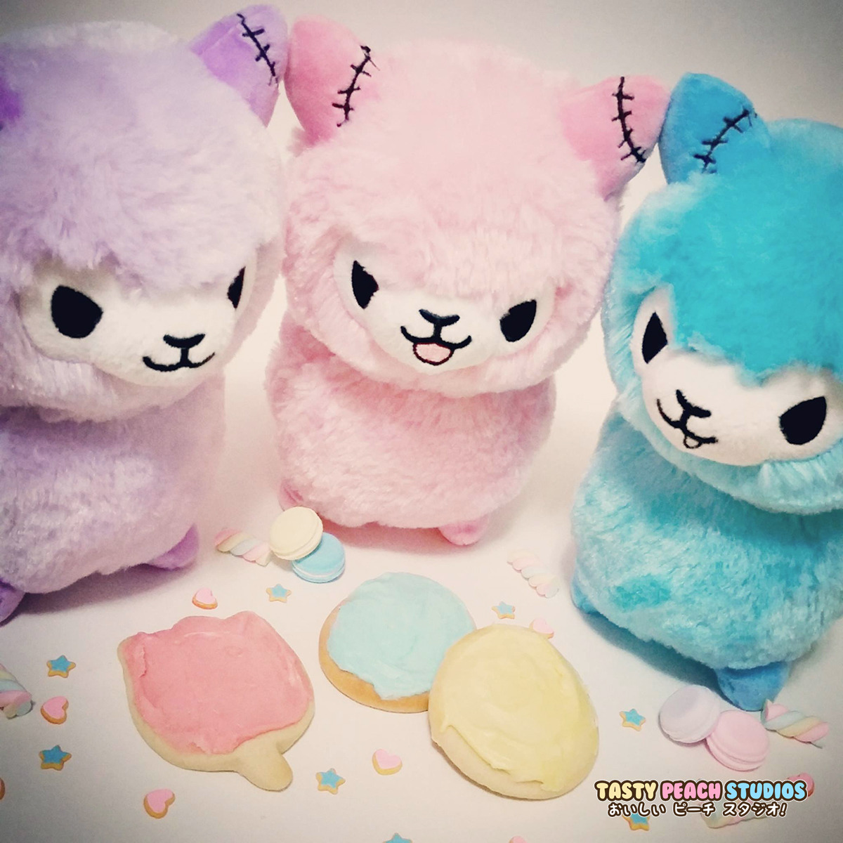 zombie alpaca plush