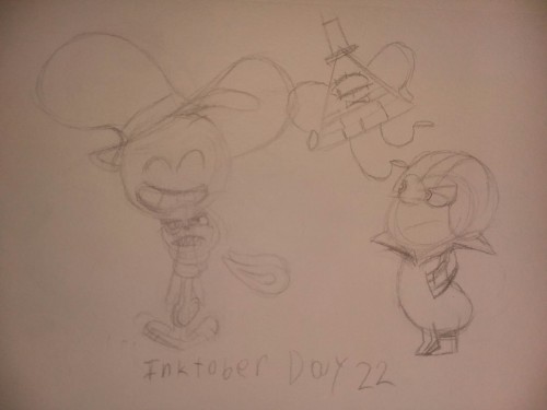Inktober Day 22 Crossover