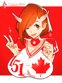 artcrossaura:  🍁 Happy Canada Day 🍁