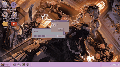 OH NOES! SHE GOT STUCK INSIDE A COMPOTER!! PLS SAVE HER!!