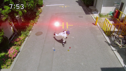 Shuriken Sentai Ninninger: Episode 21!Ah, &ldquo;a baseball kid&rdquo; kind of the story. I&