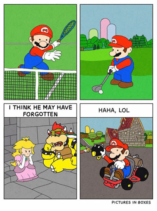 Porn Pics srsfunny:  Mario Has Been Living The Lifehttp://srsfunny.tumblr.com/