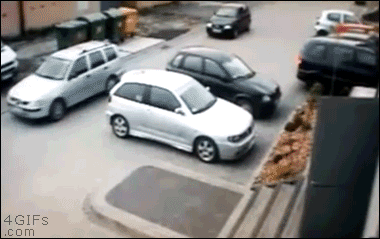 How not to park a car